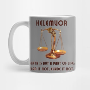 Praise Kelemvor - DND Deity Pantheon Worship Mug